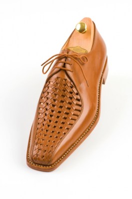 Braided mens shoes 134-11